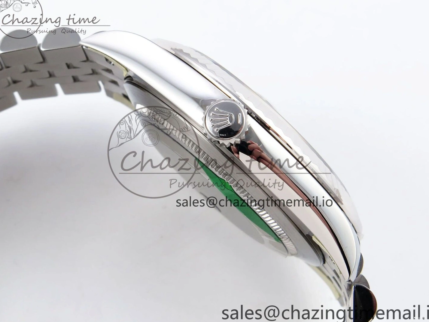 MiroTime 0405 DateJust 41 126334 904L SS VSF 1:1 Best Edition Blue Textured Dial on Jubilee Bracelet VS Youthful 1326